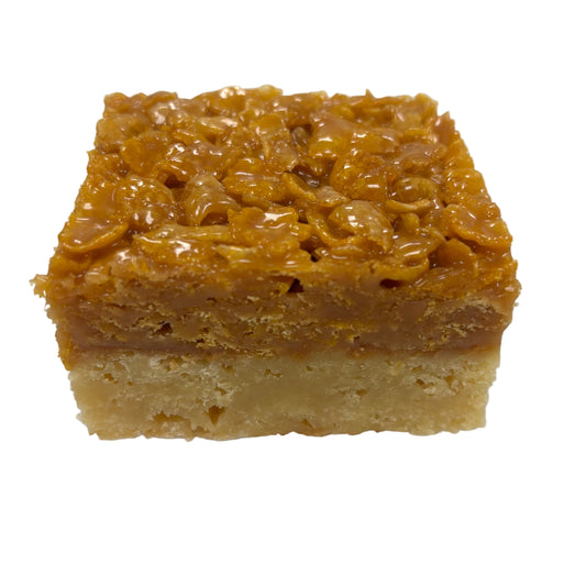 Toffee Caramel Cornflake Blondie
