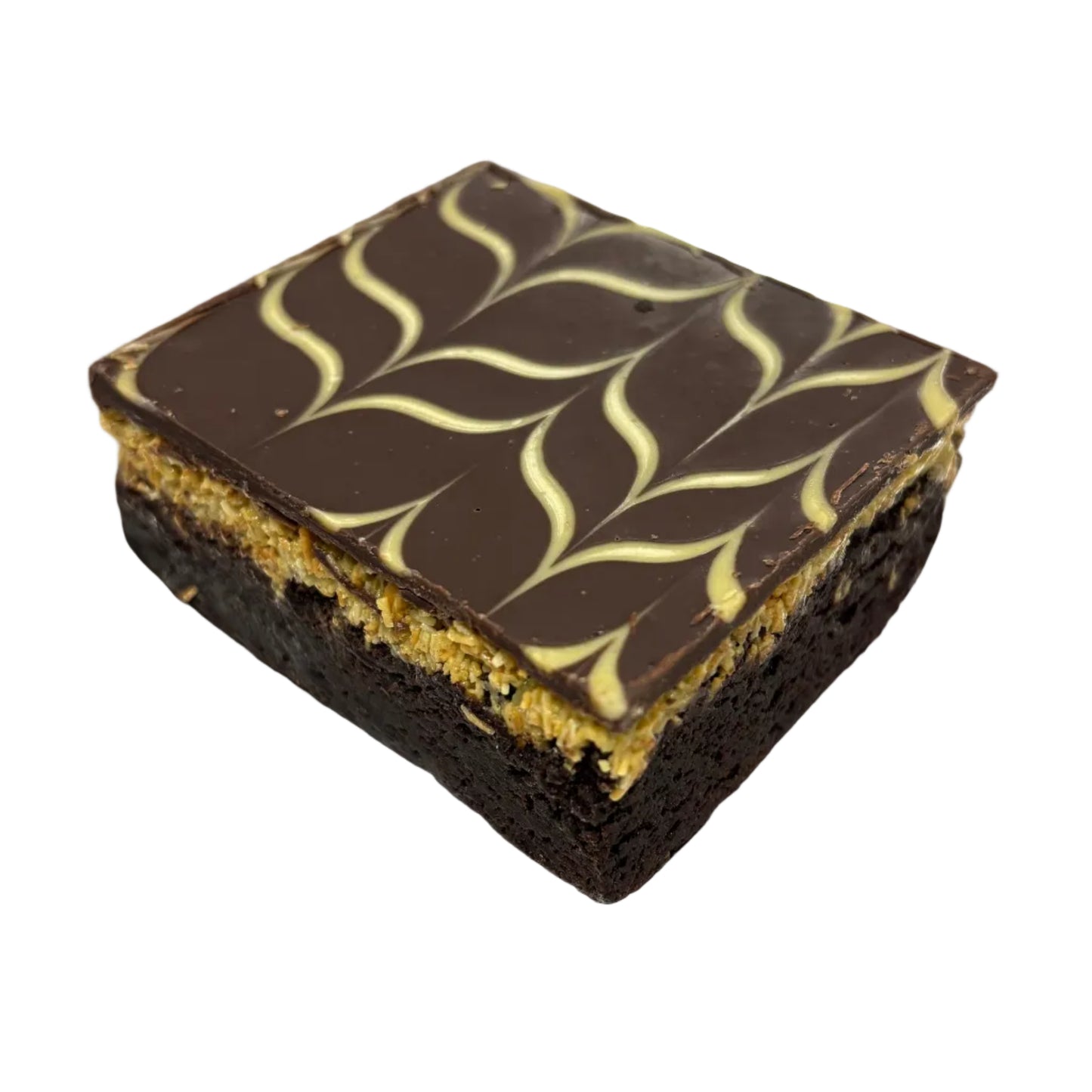 Pistachio Crunch Brownie