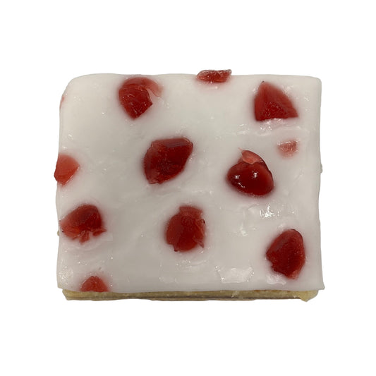 Iced Bakewell Slice