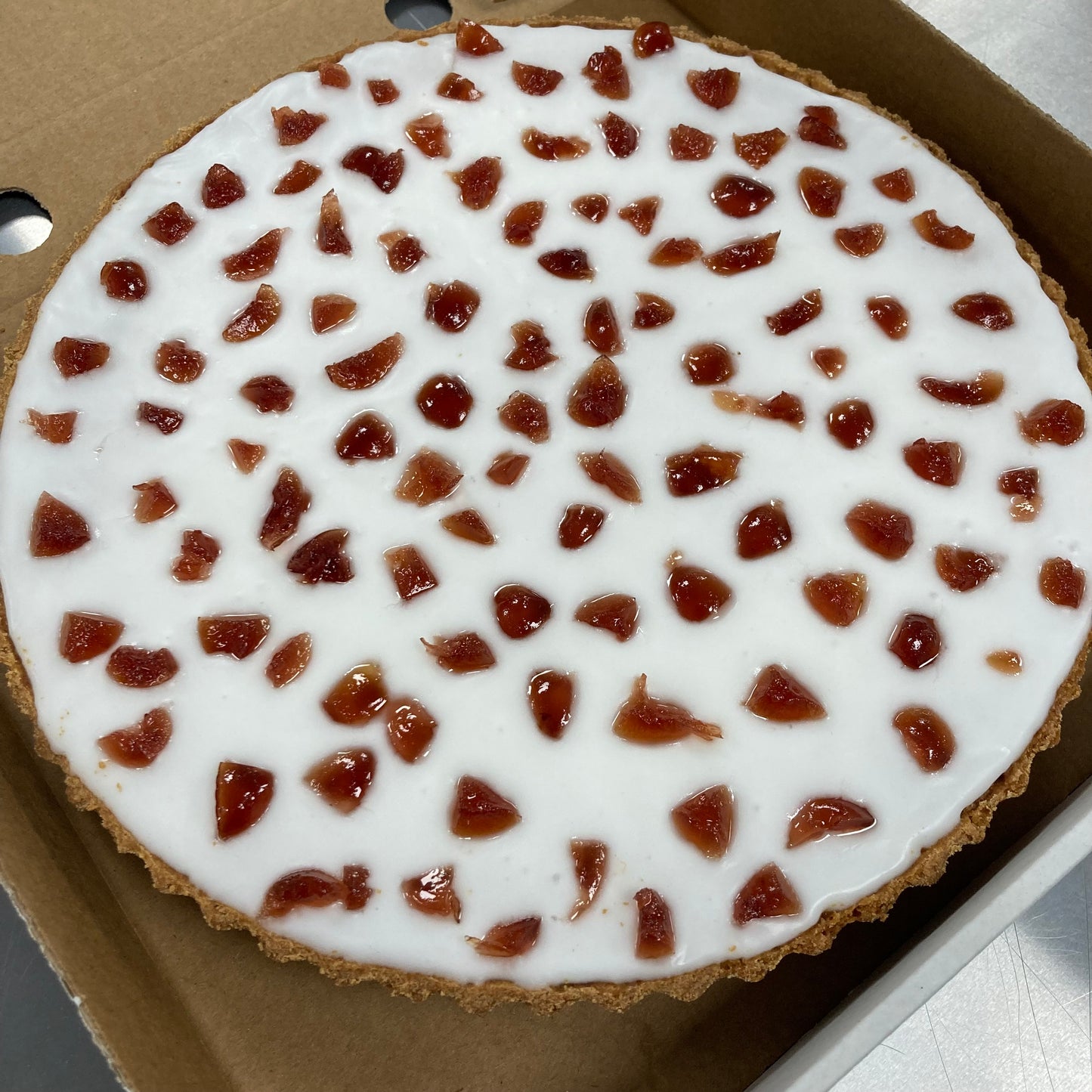 10" Iced Bakewell Tart