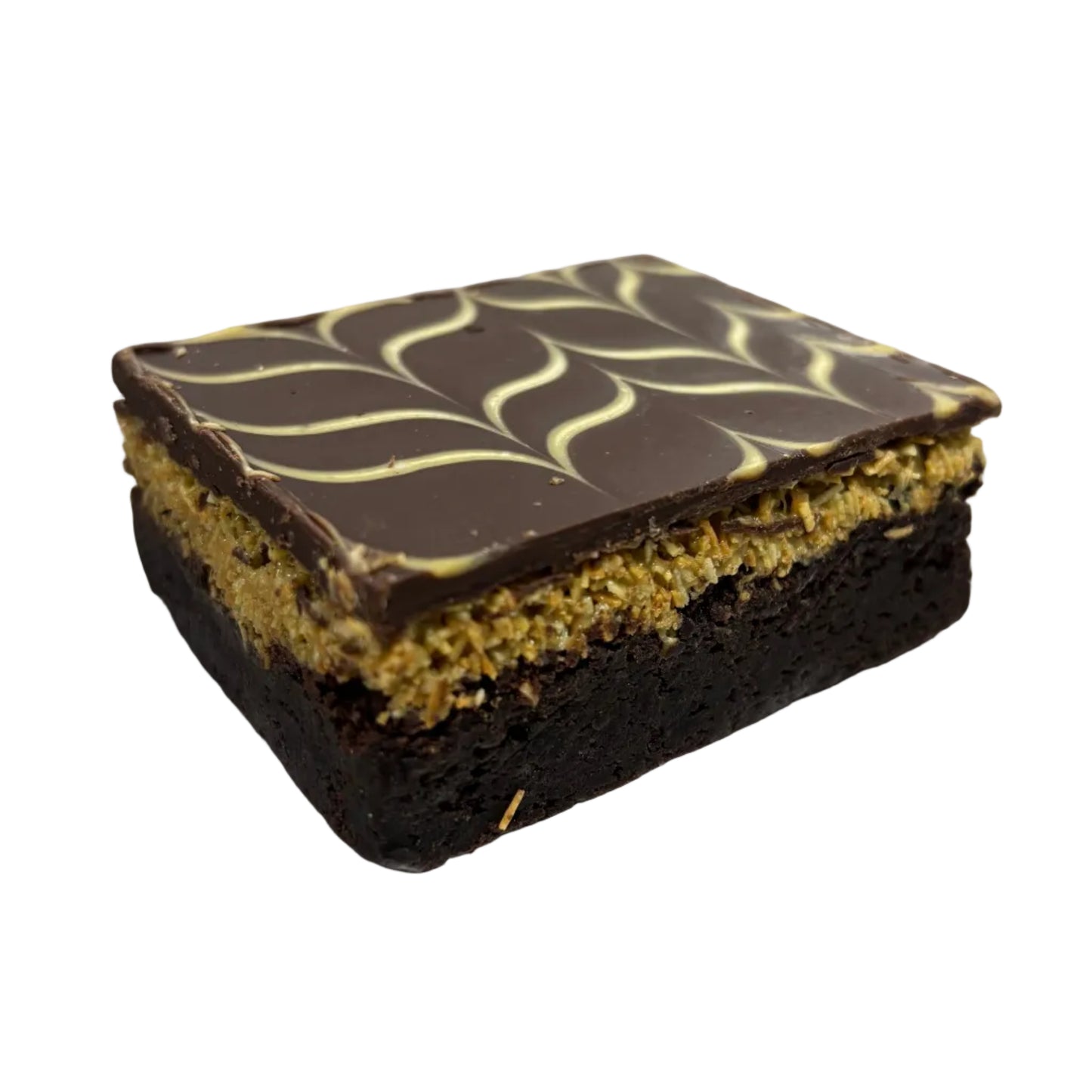 Pistachio Crunch Brownie