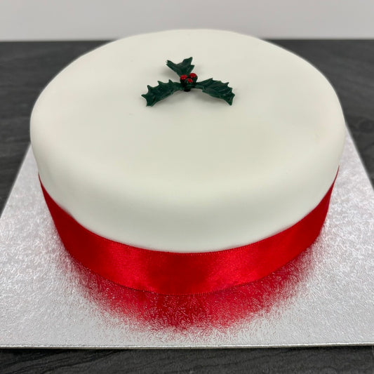 Iced Christmas Cake