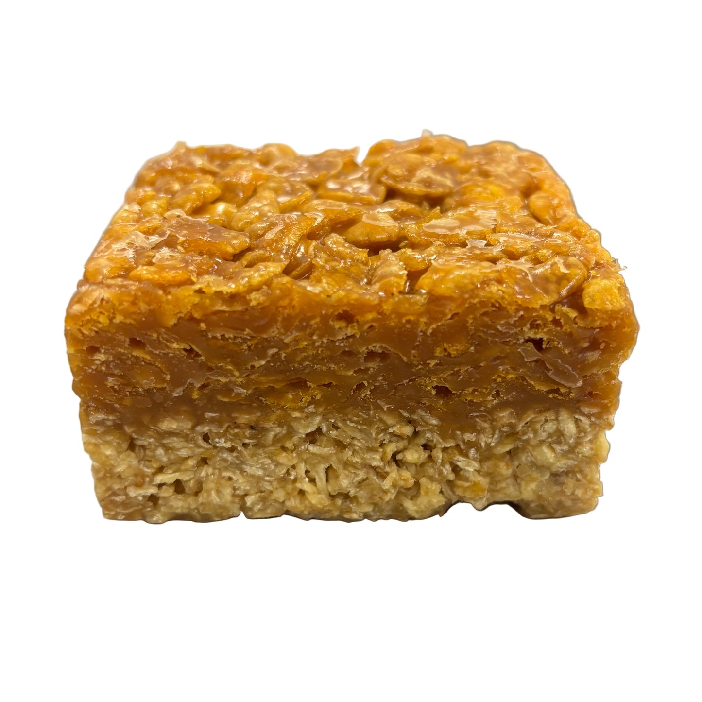 Toffee Caramel Cornflake Flapjack