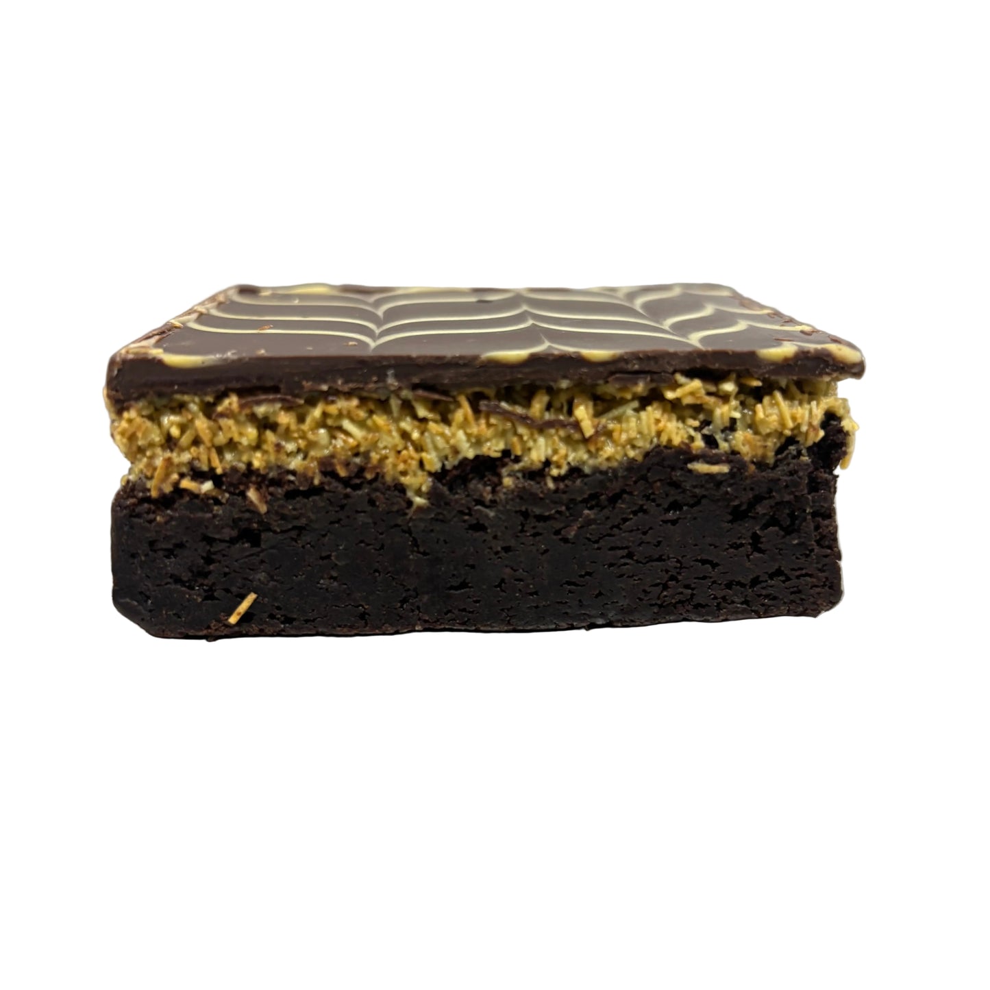 Pistachio Crunch Brownie