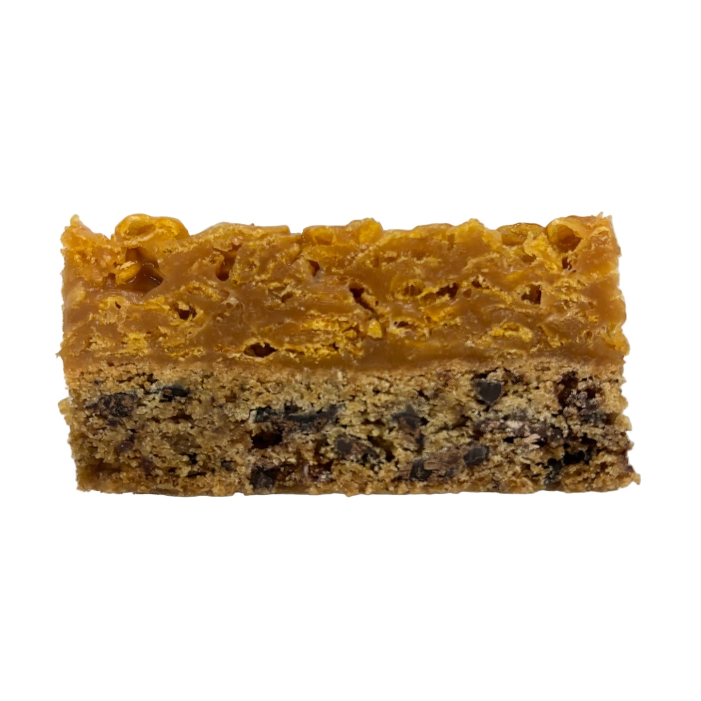Toffee Caramel Cornflake Cookie Slice