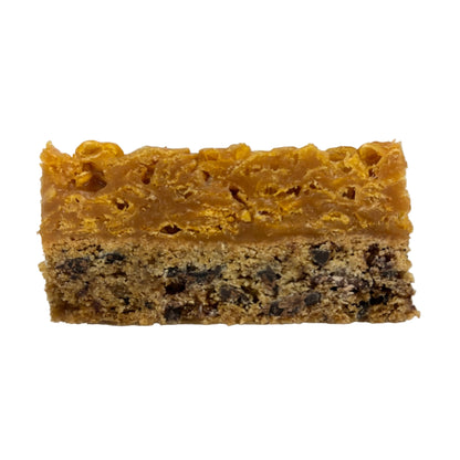 Toffee Caramel Cornflake Cookie Slice