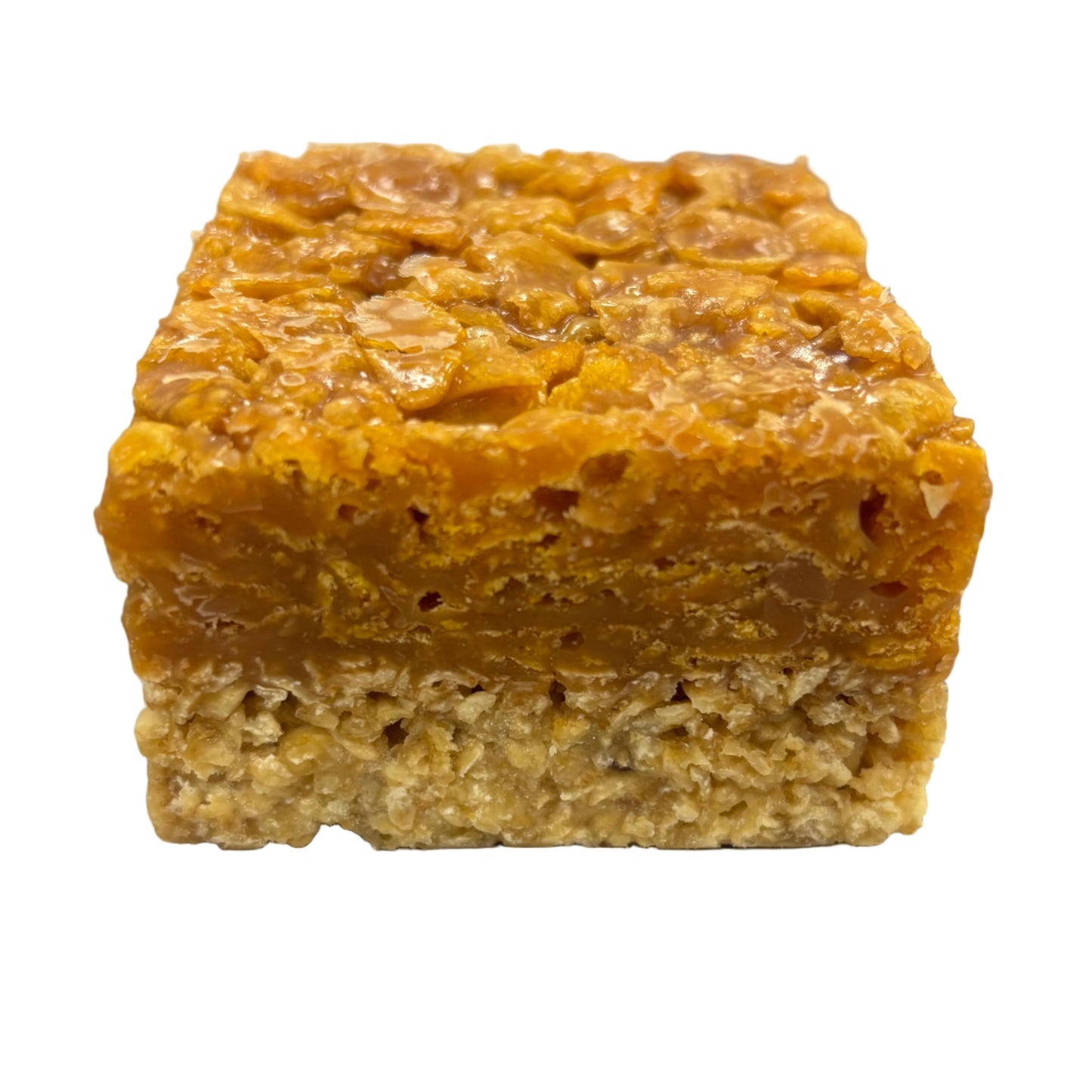Toffee Caramel Cornflake Flapjack