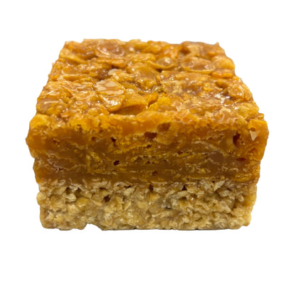 Toffee Caramel Cornflake Flapjack