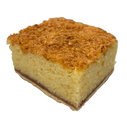 Raspberry & Coconut Slice